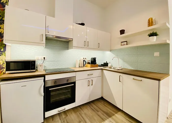 Chic City Center Studio Ac & Tropical Charm
