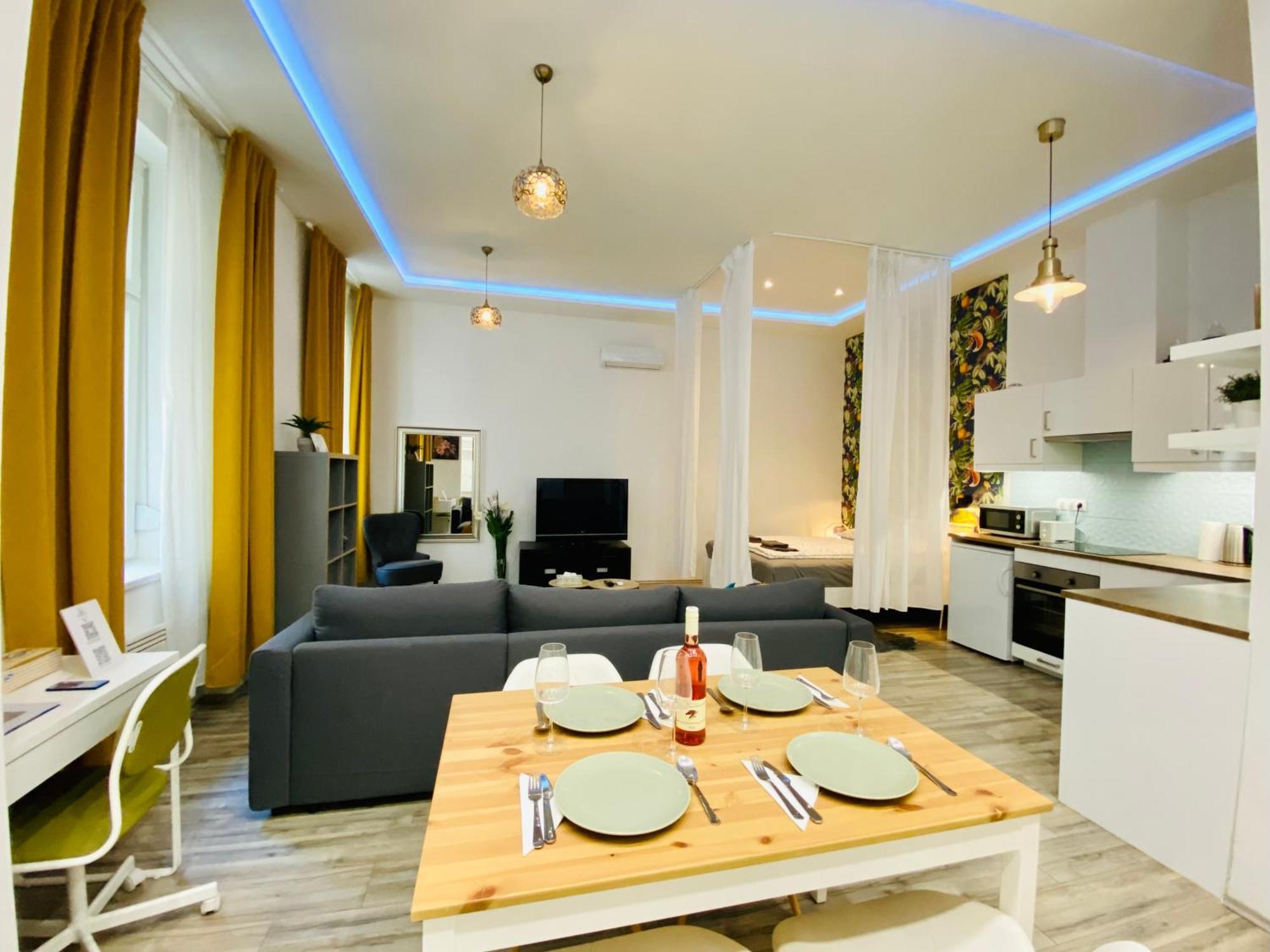 Apartment Chic Center Ac & Tropical Charm Budapest